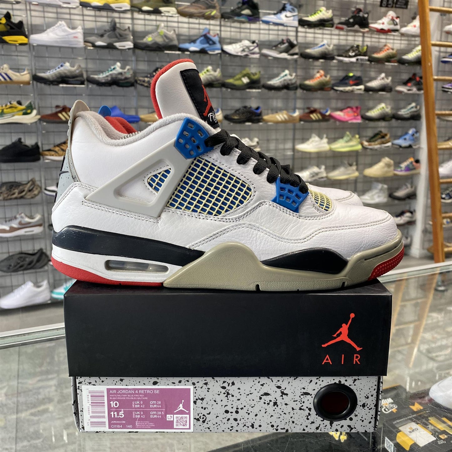 Jordan 4 Retro 'What The' UK9