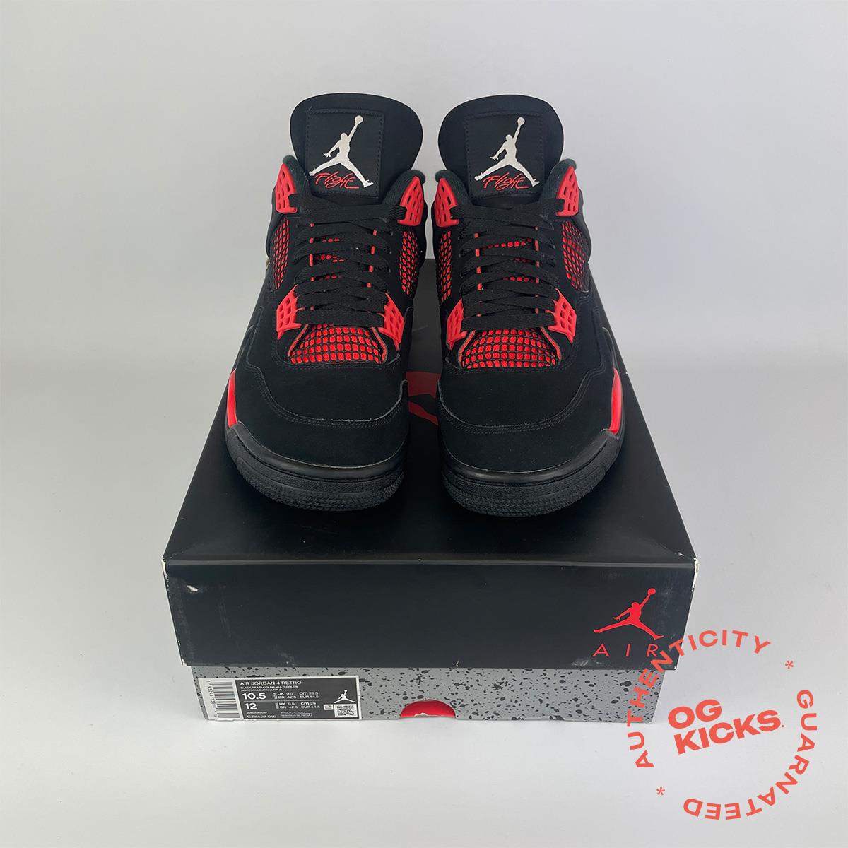 Jordan 4 Retro Red Thunder UK9.5