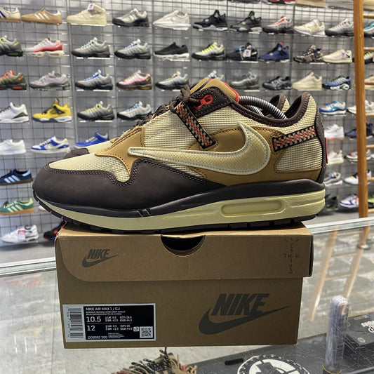 Nike Air Max 1 Travis Scott 'Cactus Jack Baroque Brown' UK9.5