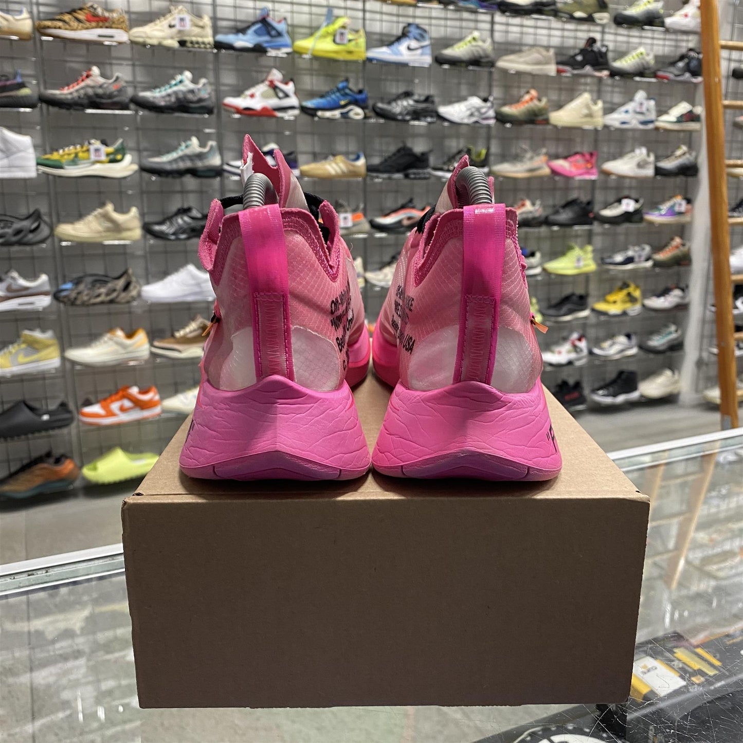 Nike Zoom Fly x Off-White 'Pink' UK8.5 (No Box)