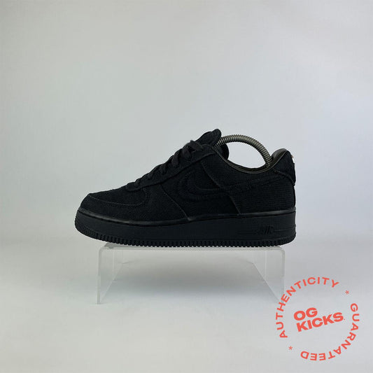 Nike Air Force 1 Low Stussy Black UK5.5