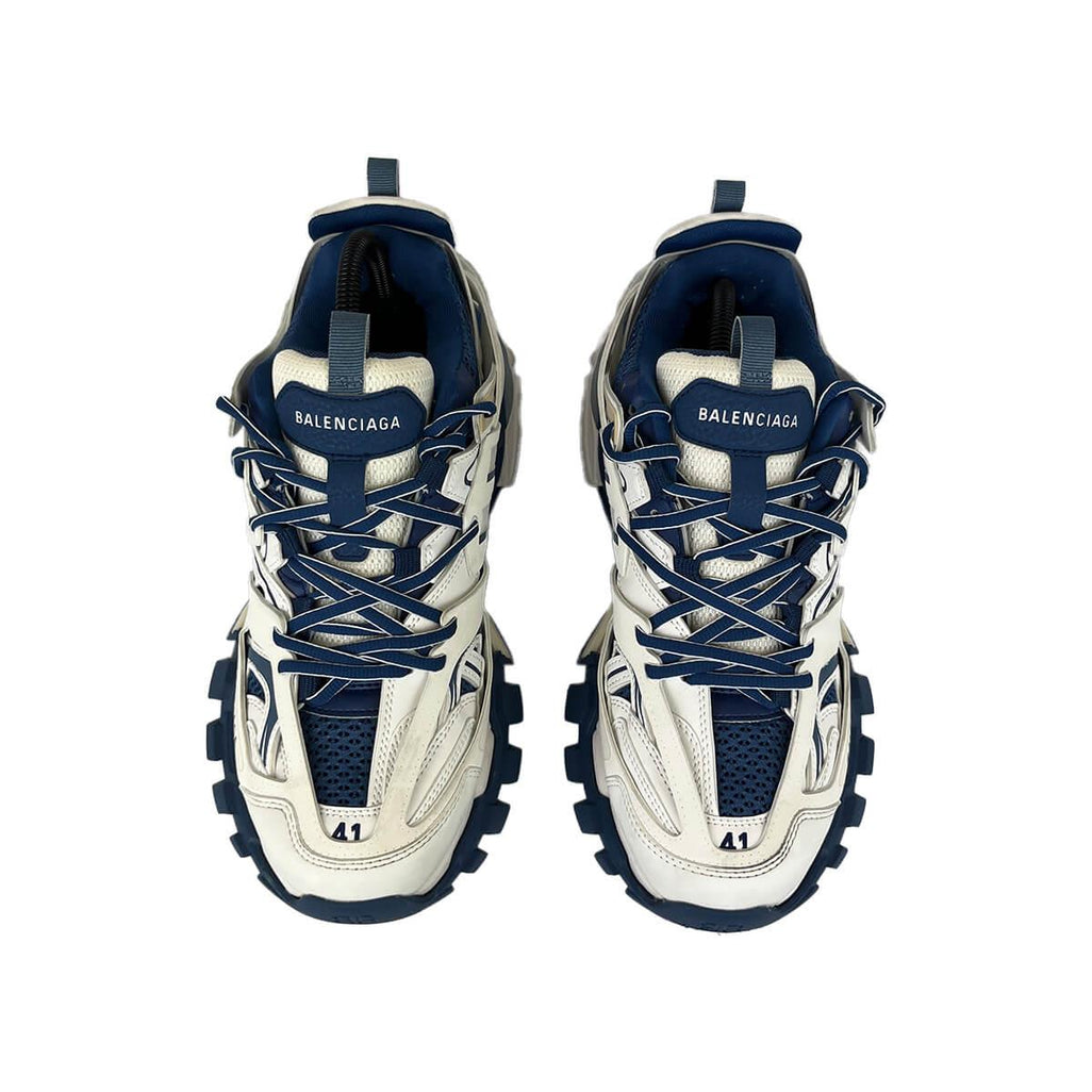 Balenciaga Track Sneaker 'White Blue' UK7