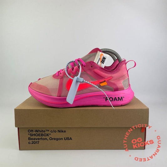 Nike Zoom Fly Off-White Pink UK5.5