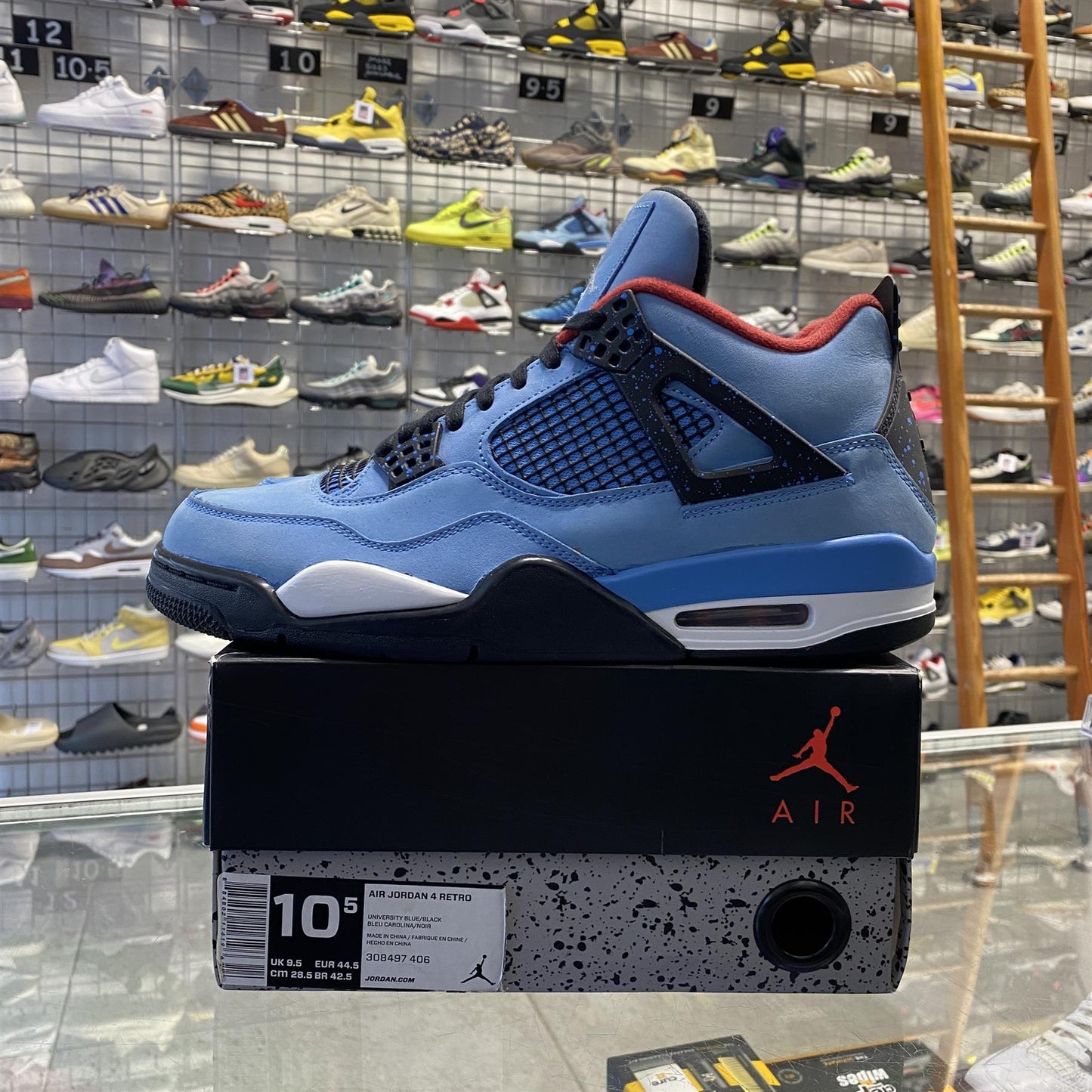 Jordan 4 Retro Travis Scott 'Cactus Jack' UK9.5