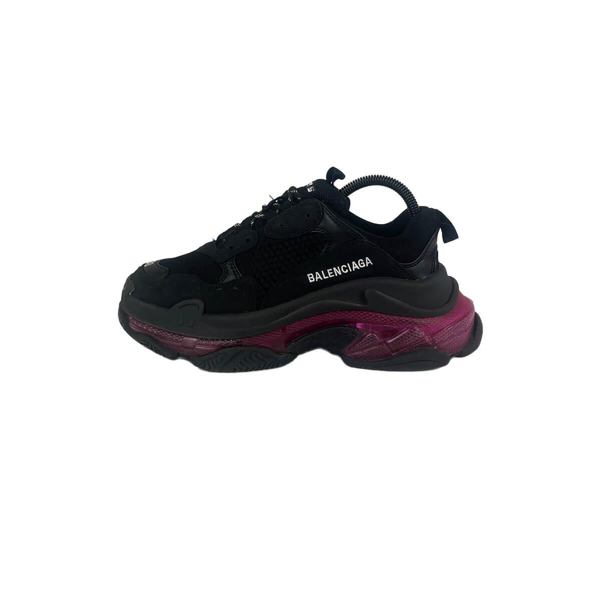 Balenciaga Triple S 'Clear Sole Neon Pink W' (No Box) UK5