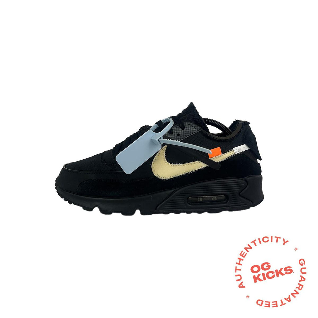 Nike Air Max 90 'Off-White Black' UK9 – OG Kicks