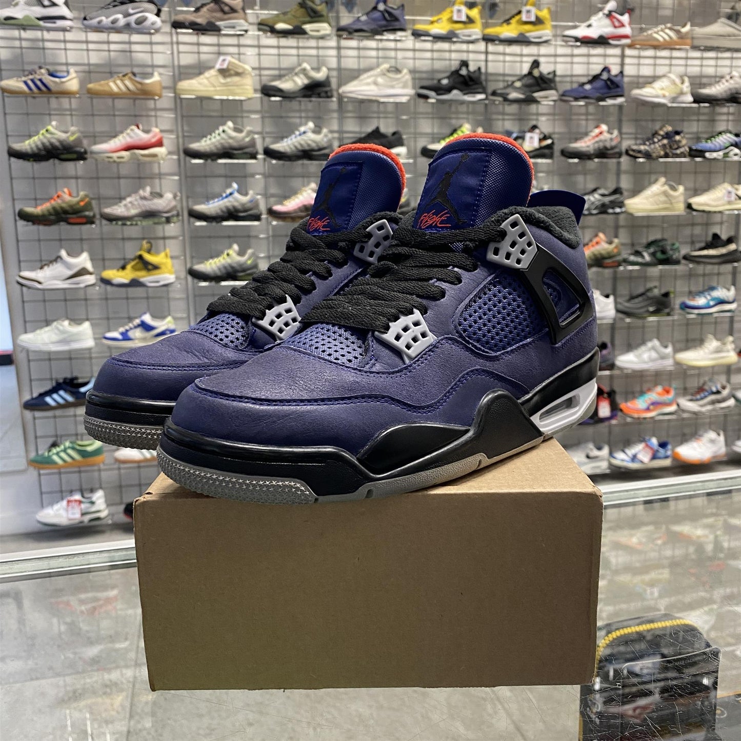 Jordan 4 Retro 'Winterized Loyal Blue' UK8 (No Box)