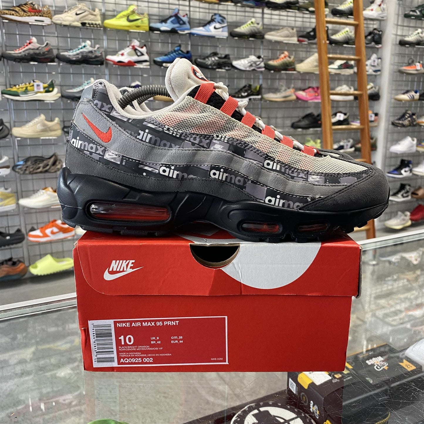 Nike Air Max 95 x Atmos 'We Love Nike (Bright Crimson)' UK9