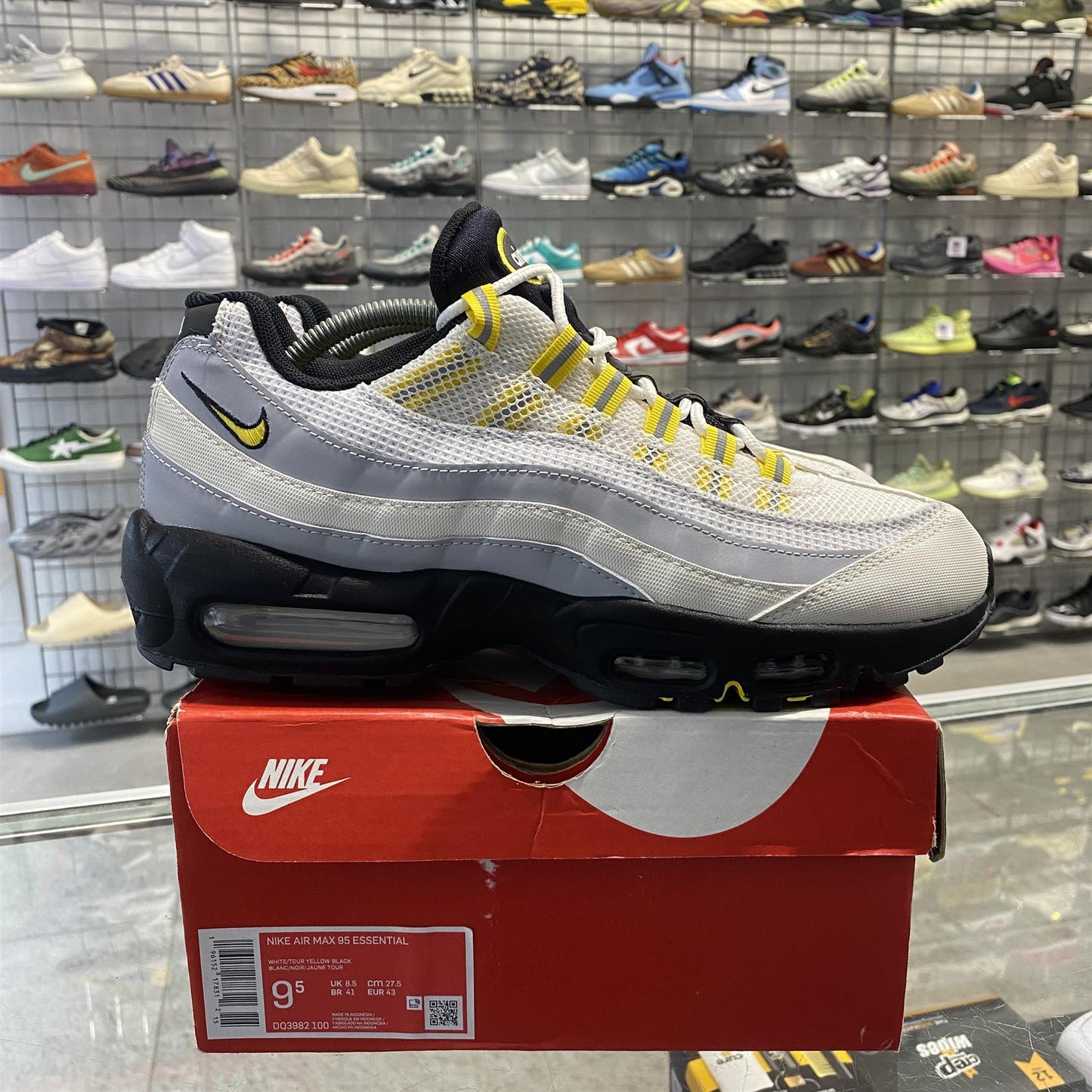 Nike Air Max 95 'Wolf Grey Tour Yellow' UK8.5