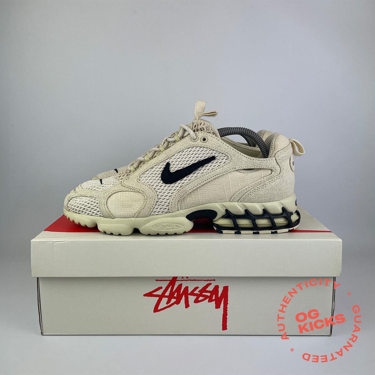 Nike Air Zoom Spiridon Cage 2 Stussy Fossil UK8