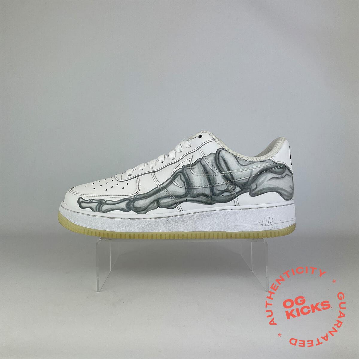 Nike Air Force 1 Low Skeleton Halloween (2018) (No Box) UK10