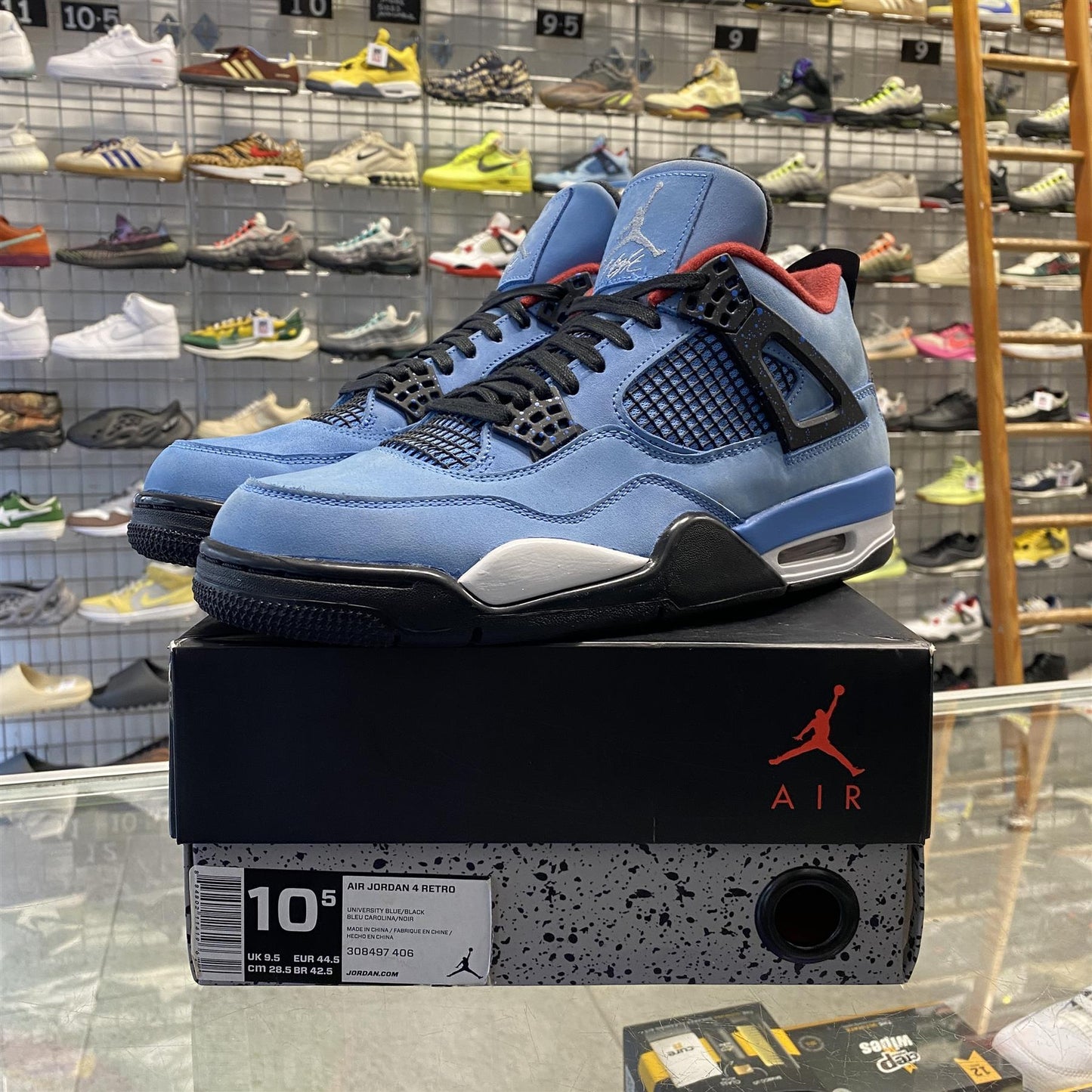 Jordan 4 Retro Travis Scott 'Cactus Jack' UK9.5