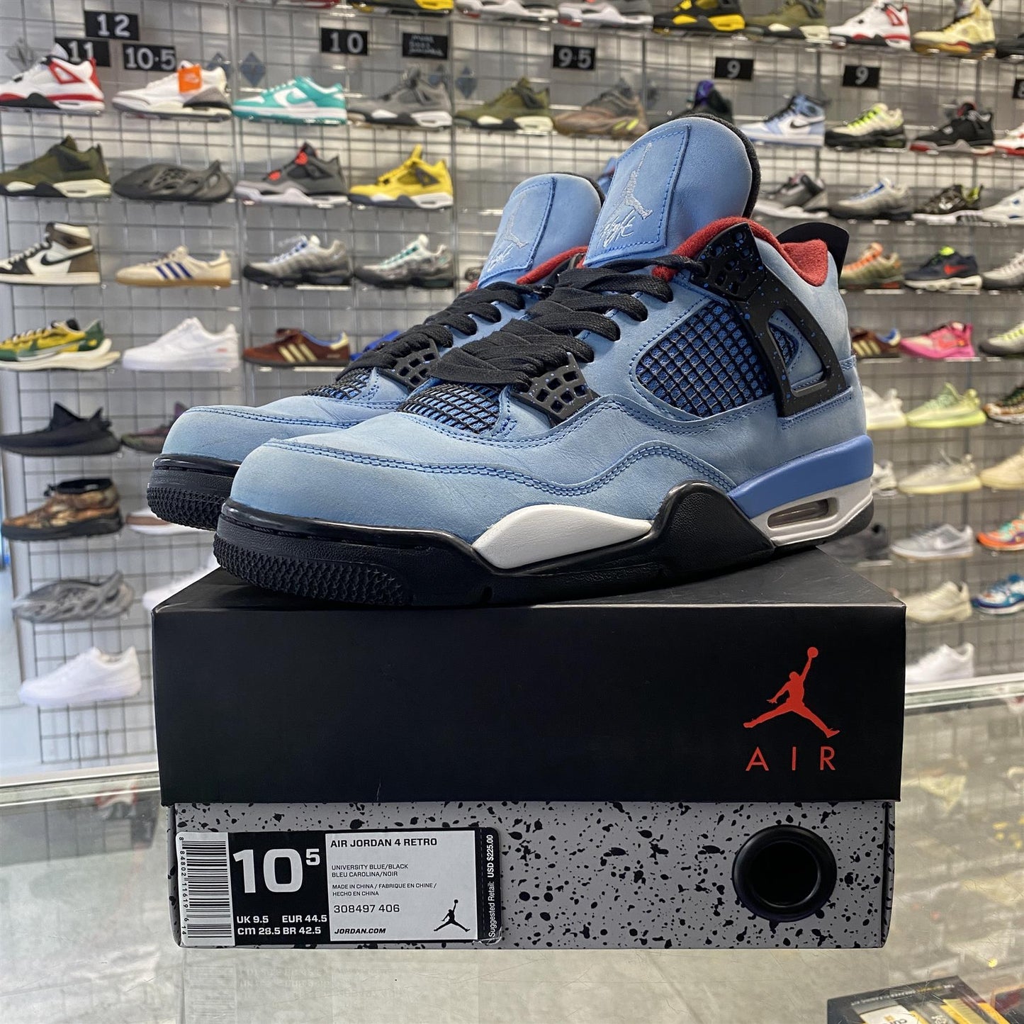 Jordan 4 Retro Travis Scott 'Cactus Jack' UK9.5