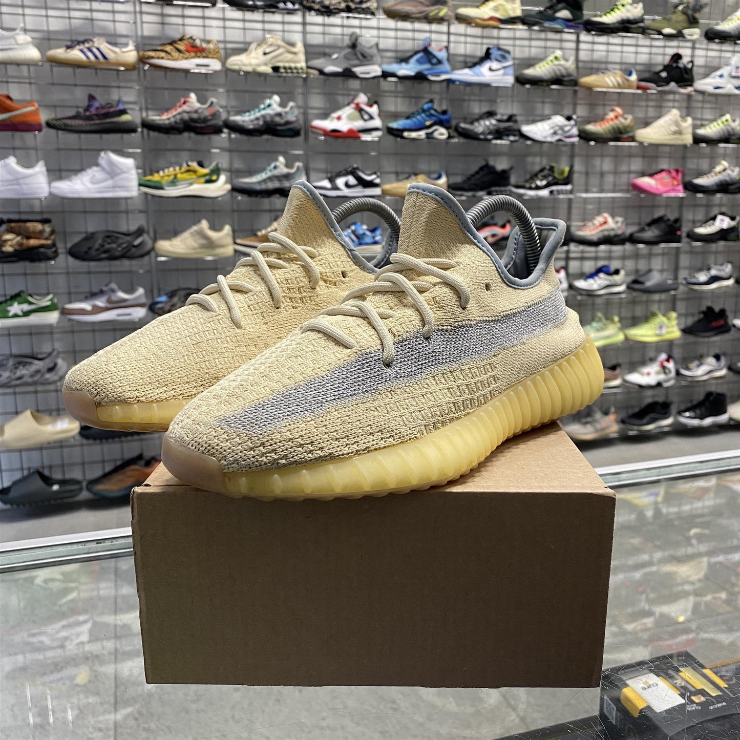 Adidas Yeezy Boost 350 V2 'Linen' UK6.5 (No Box)