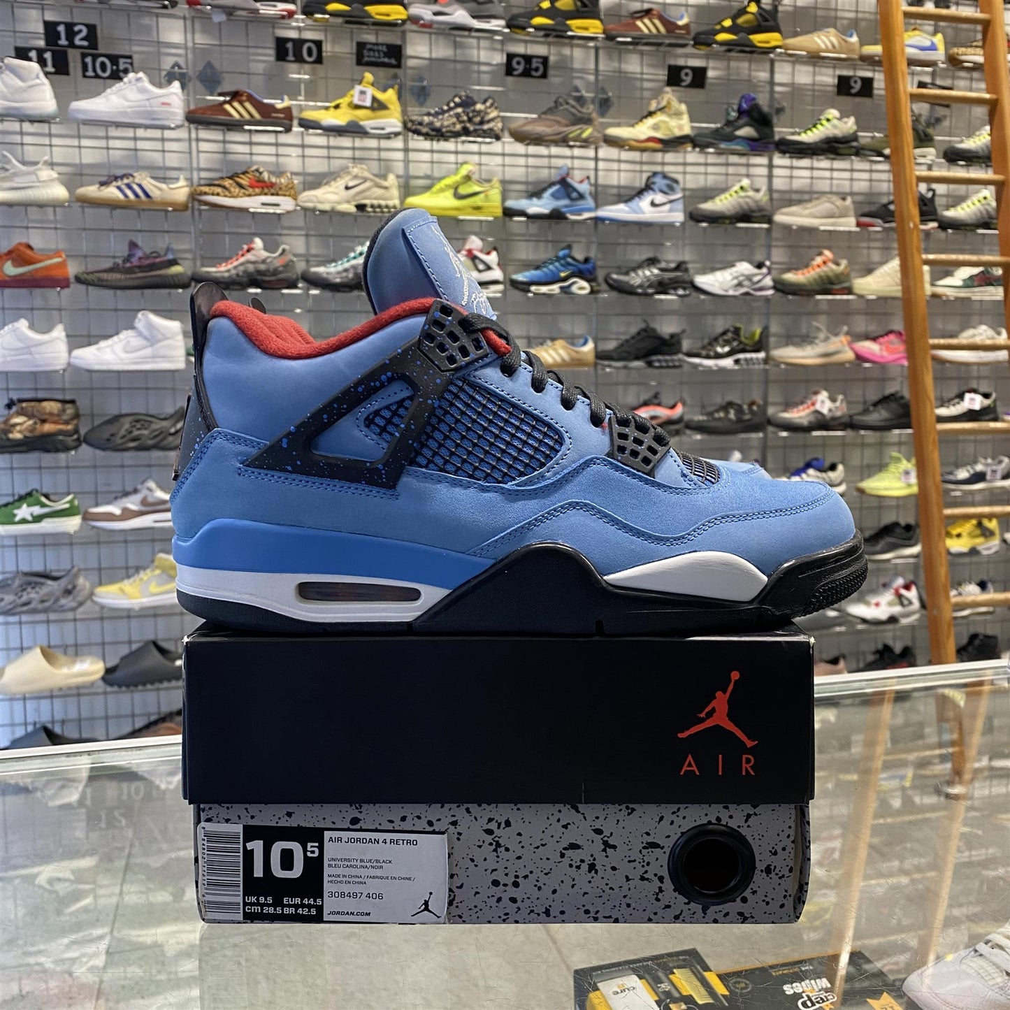 Jordan 4 Retro Travis Scott 'Cactus Jack' UK9.5