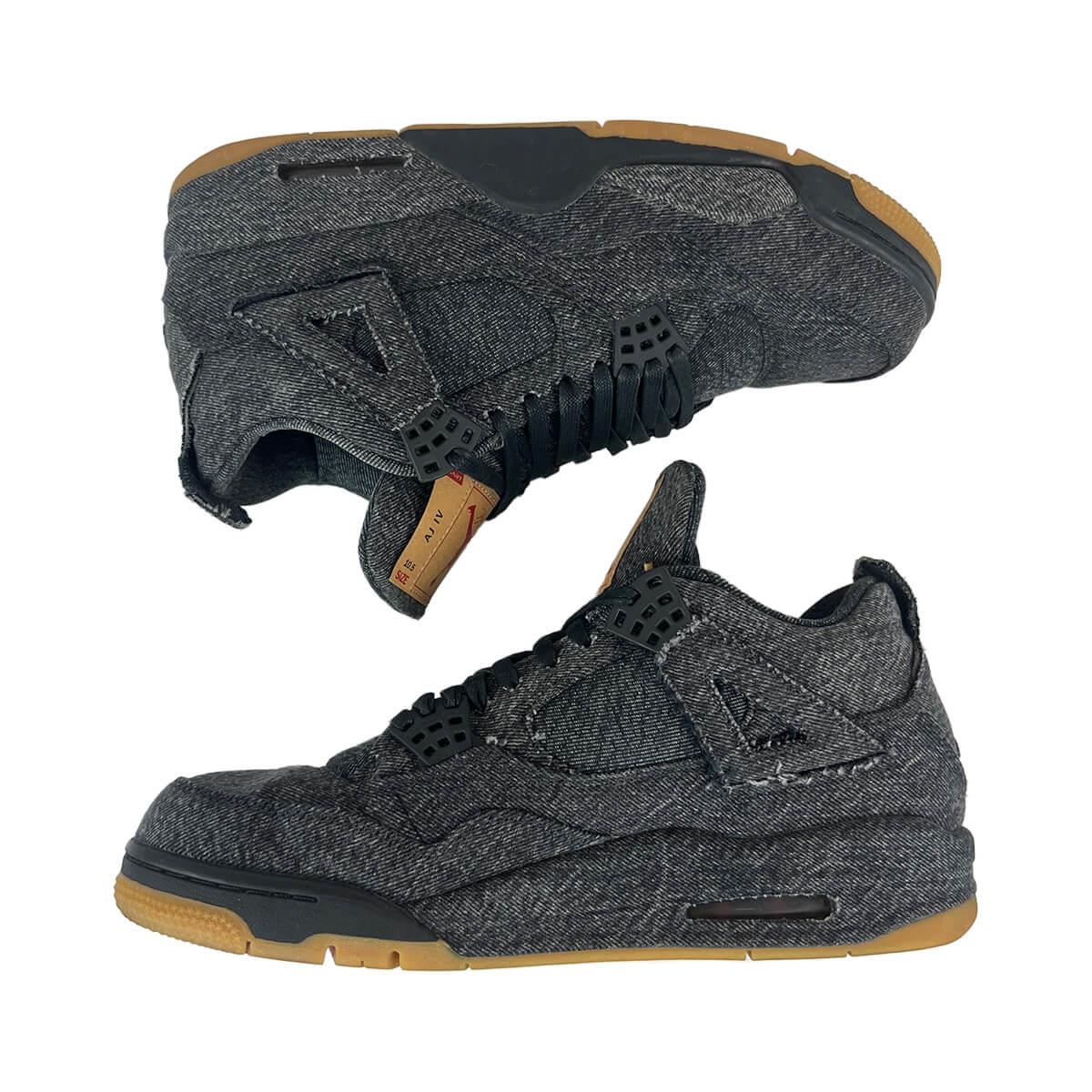 Jordan 4 Retro 'Levi's Black' UK9.5