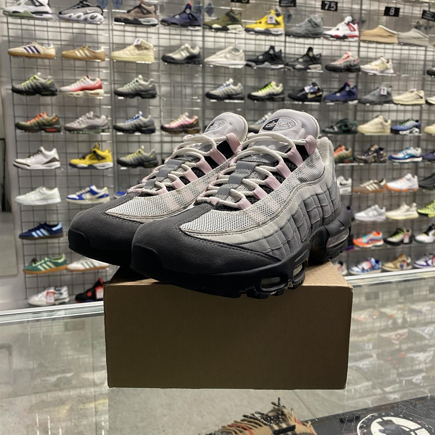 Nike Air Max 95 'Gunsmoke Pink Foam' UK8 (No Box)