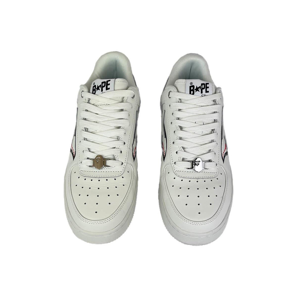 A Bathing Ape Bape Sta Low 'Shark Pack White' UK9