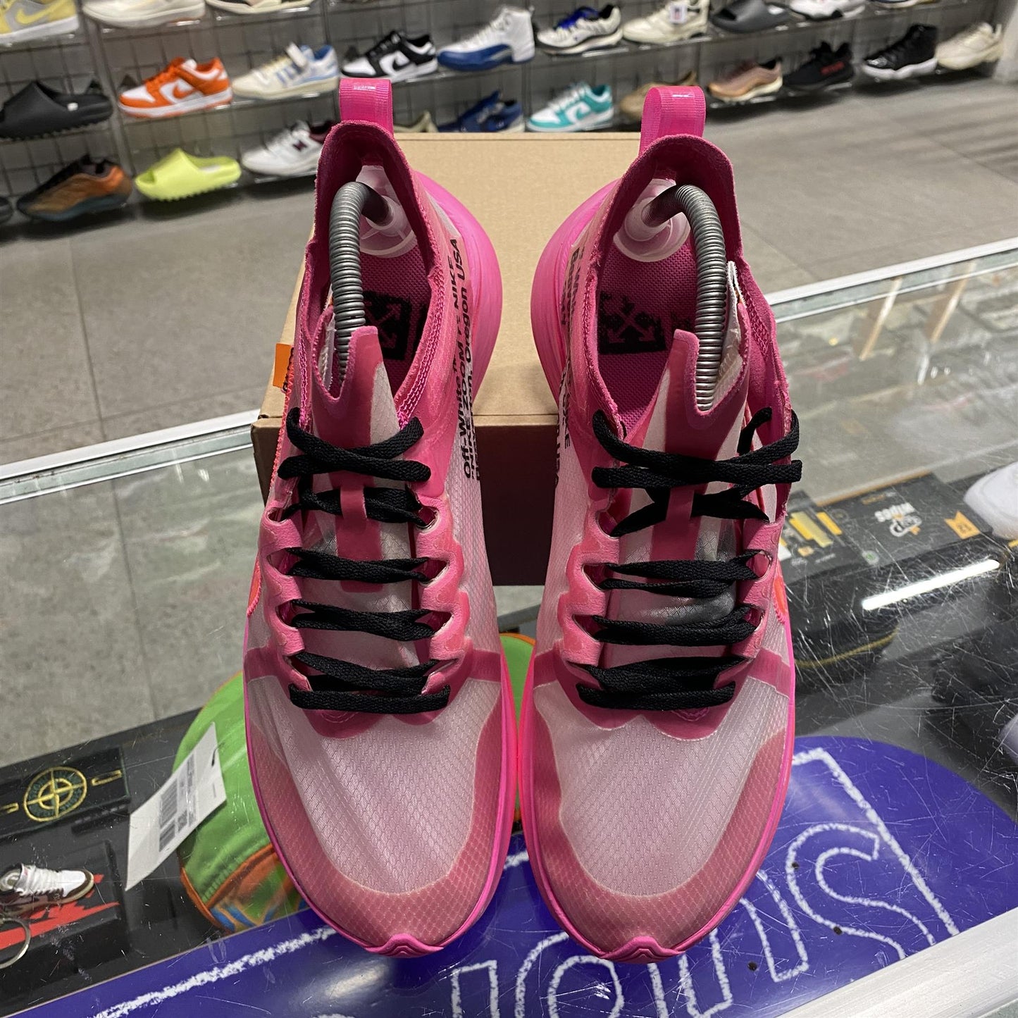 Nike Zoom Fly x Off-White 'Pink' UK8.5 (No Box)