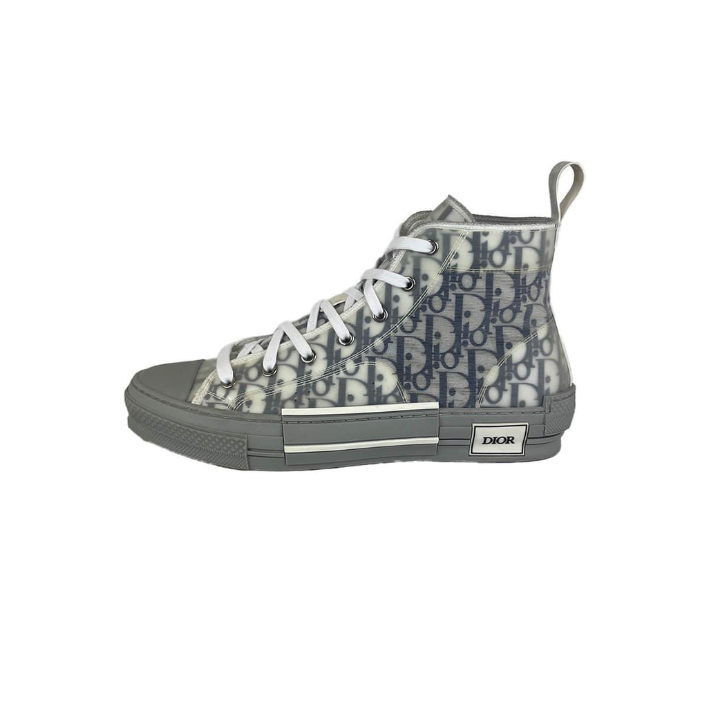 Dior B23 High 'Dior Oblique - Reflective Grey' UK9