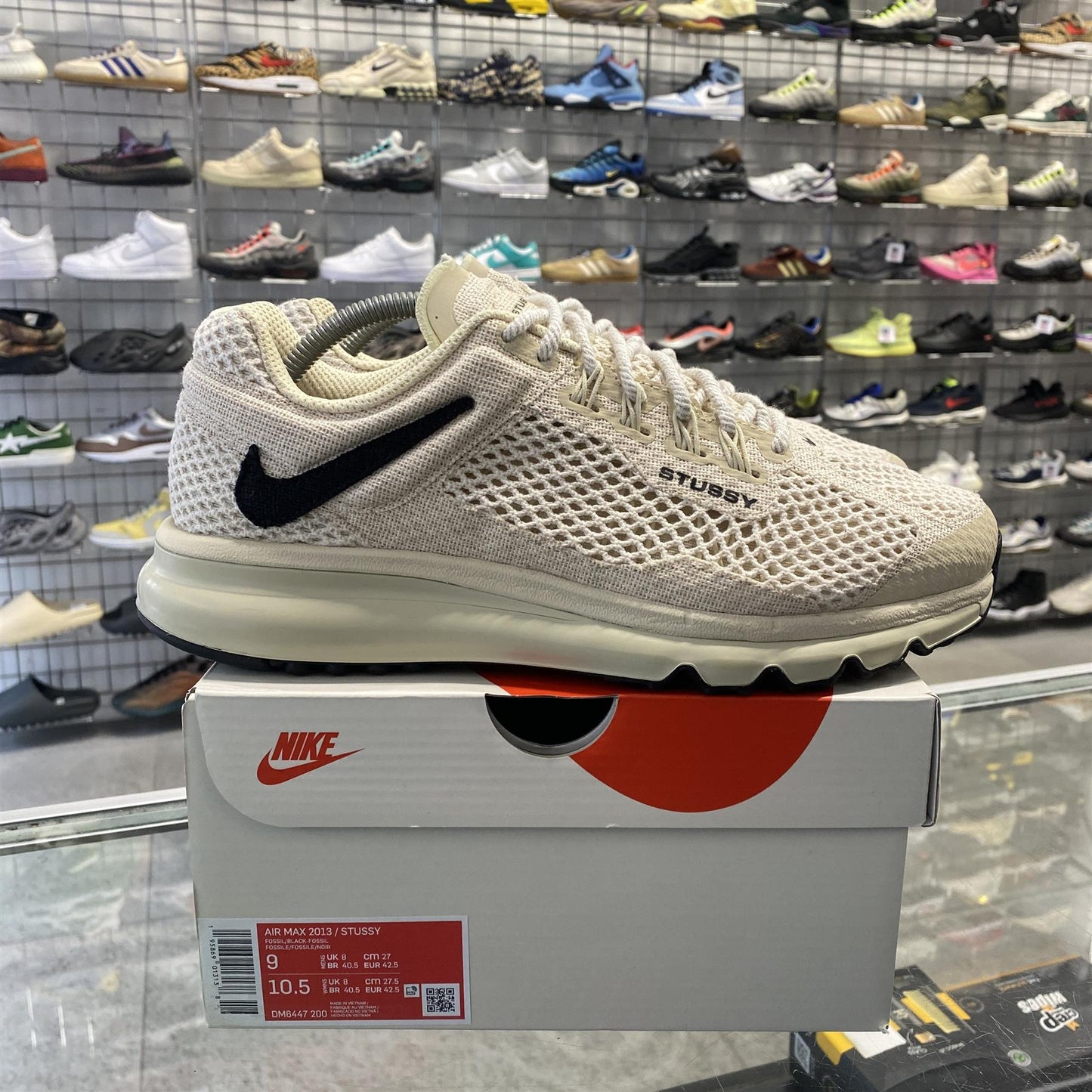 Nike Air Zoom Spiridon Cage 2 Stussy 'Fossil' UK8