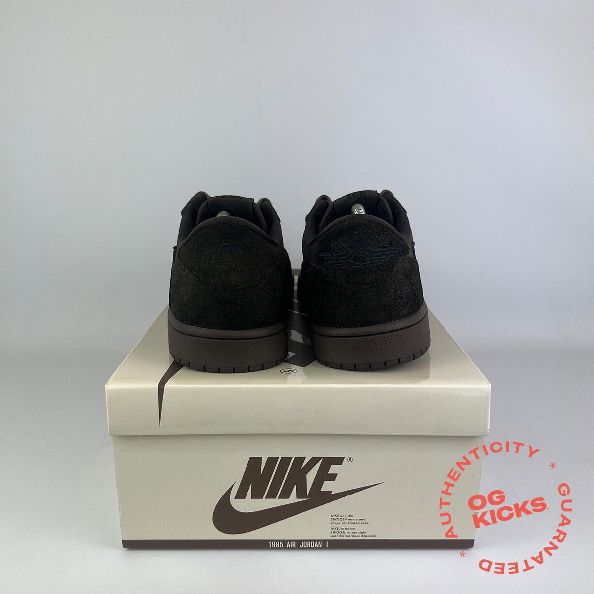 Jordan 1 Retro Low OG SP Travis Scott Velvet Brown UK10.5