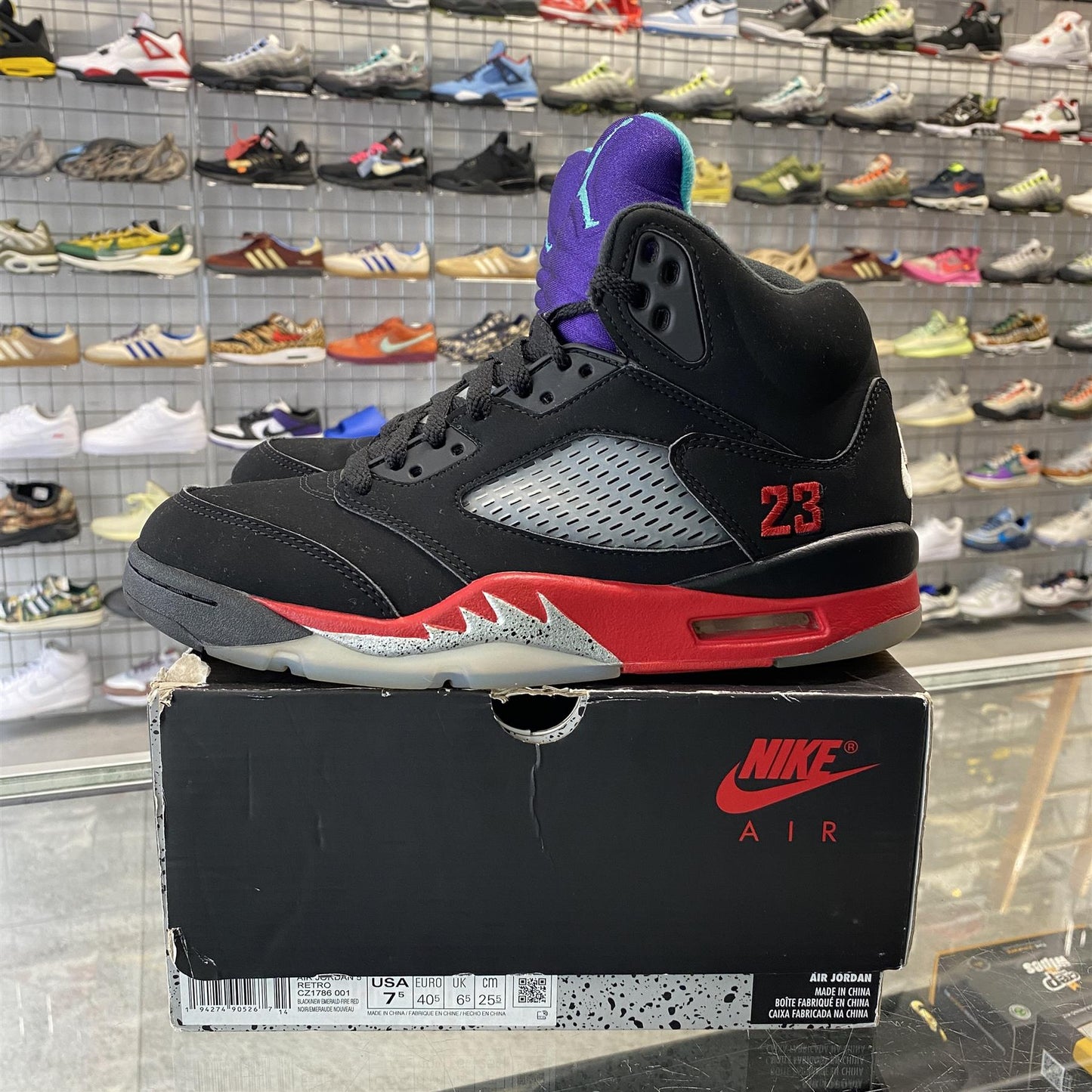 Air Jordan 5 Retro 'Top 3' UK6.5