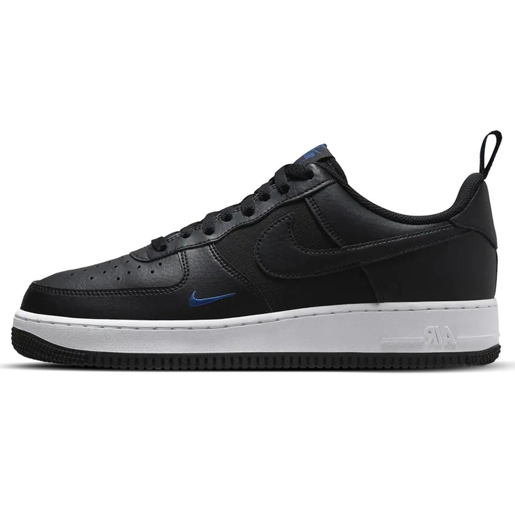 Nike Air Force '07 Black Court Blue – OG Kicks - Main Image