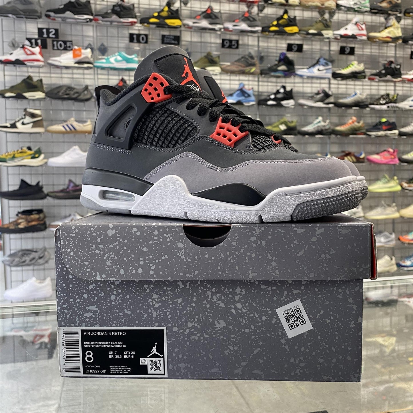 Air Jordan 4 Retro 'Infrared' UK7