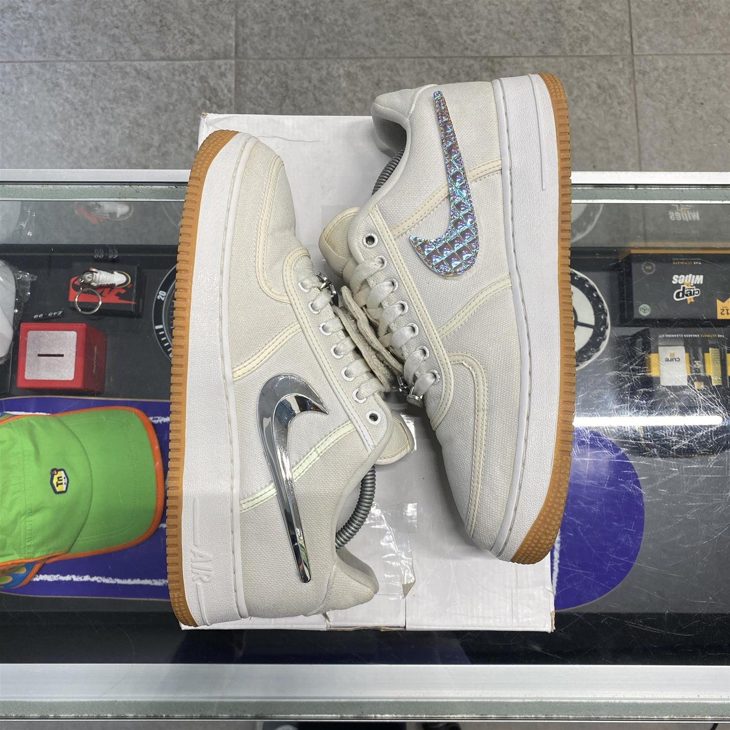 Nike Air Force 1 Low Travis Scott 'Sail' UK8.5