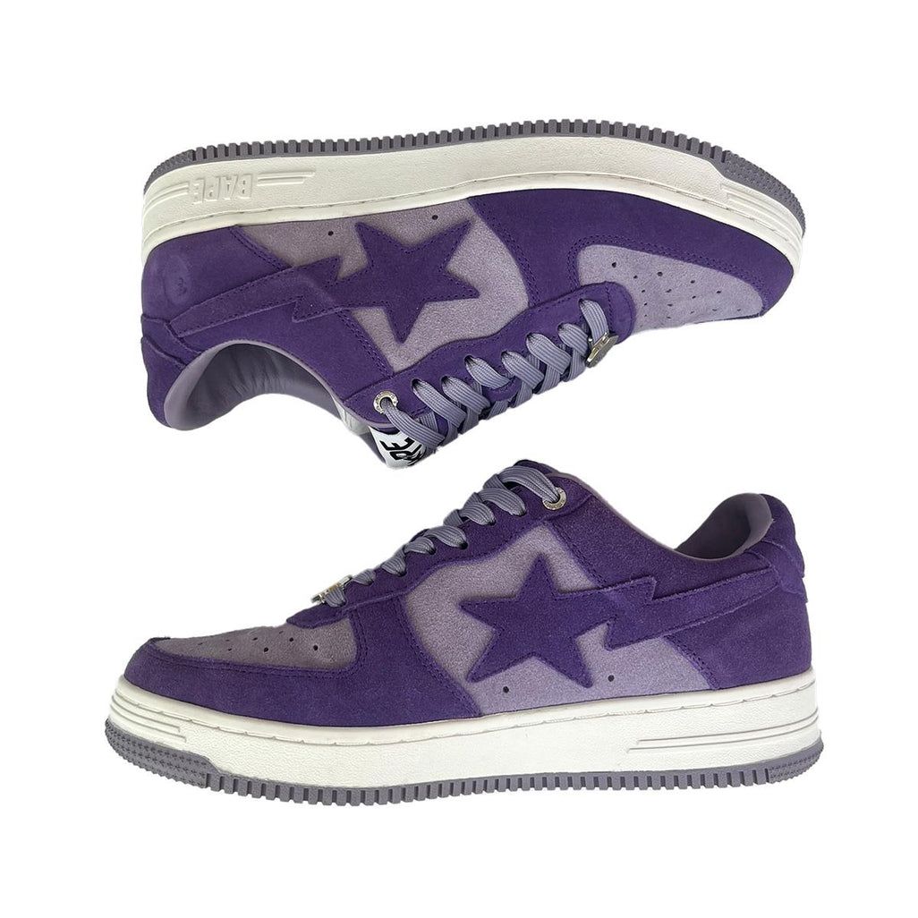 A Bathing Ape Bape Sta 'Suede Purple (2022)' UK8