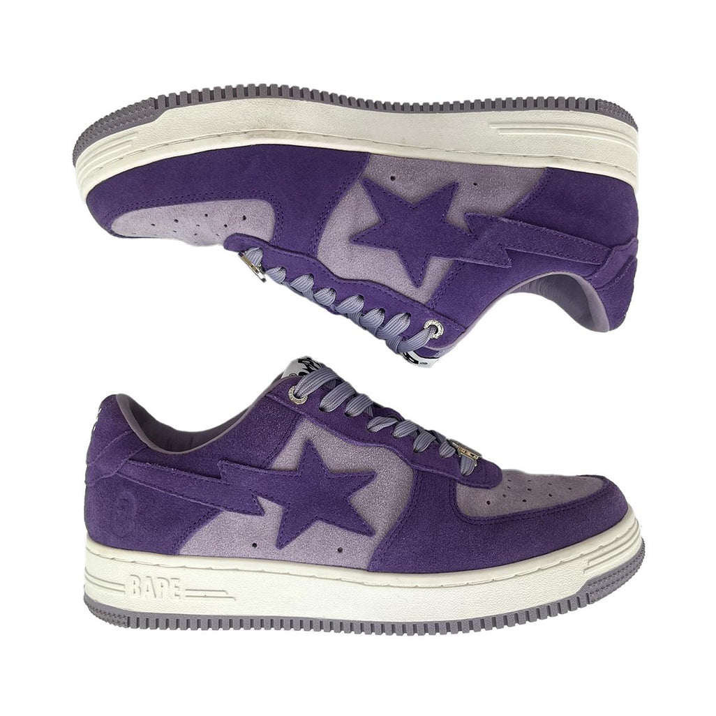 A Bathing Ape Bape Sta 'Suede Purple (2022)' UK8