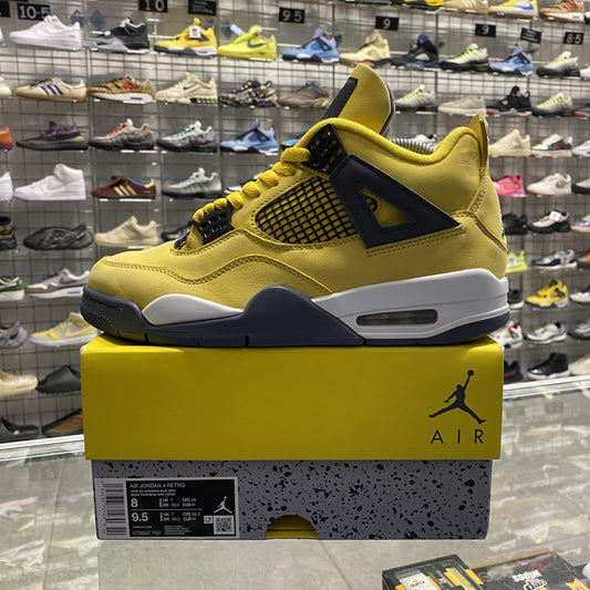 Jordan 4 Retro 'Lightning' (2021) UK7*