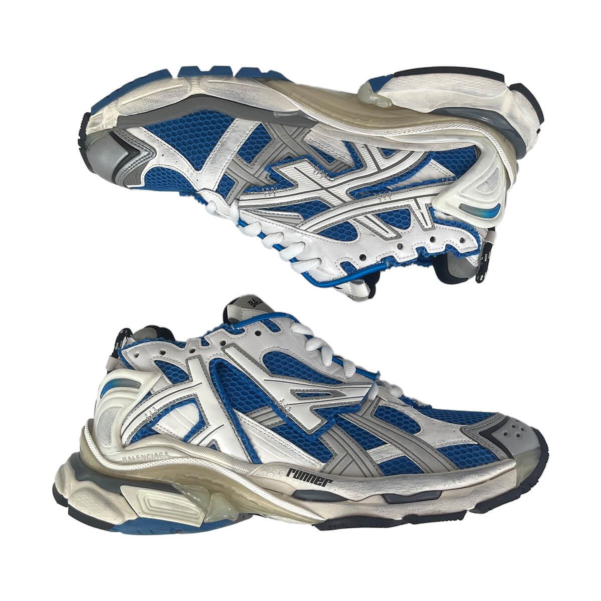 Balenciaga Runner 'Blue White W' UK10