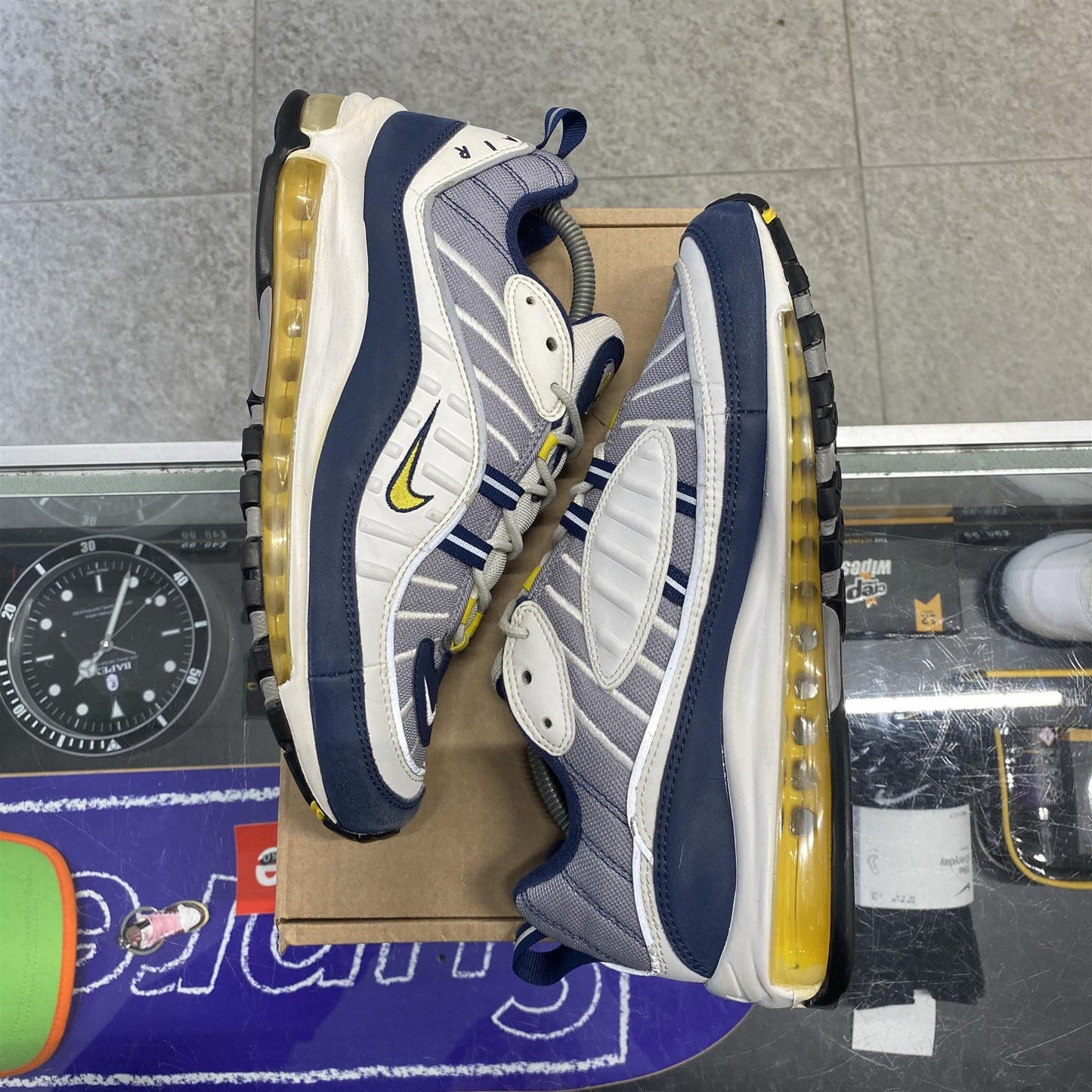 Nike Air Max 98 'Tour Yellow' UK8.5 (No Box)