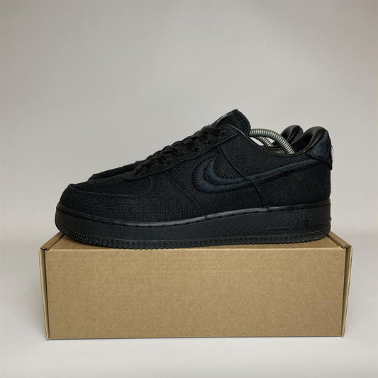 Nike Air Force 1 Low Stussy Black (No Box) UK10.5