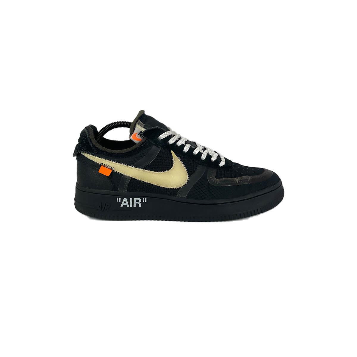 Nike Air Force 1 Low 'Off-White Black White' UK8