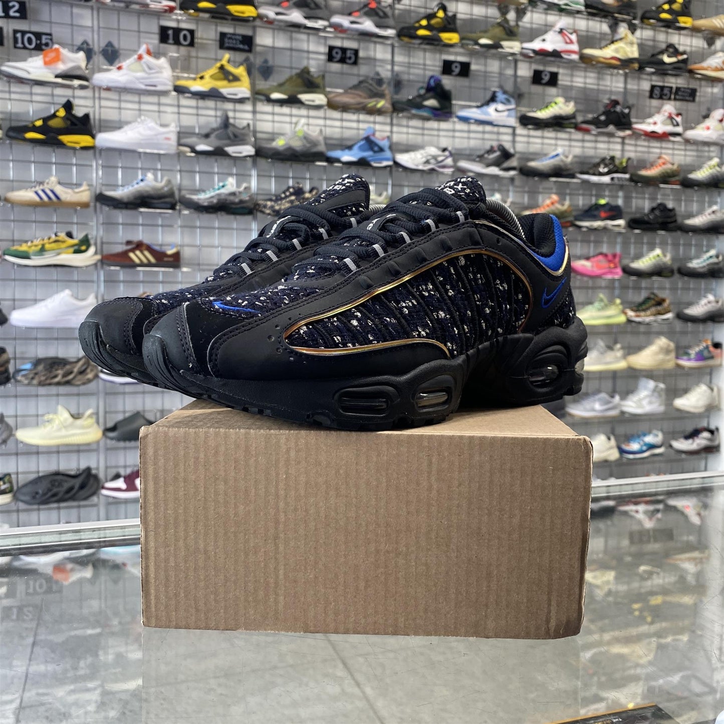 Nike Air Max Tailwind 4 Supreme 'Black' UK9 (No Box)