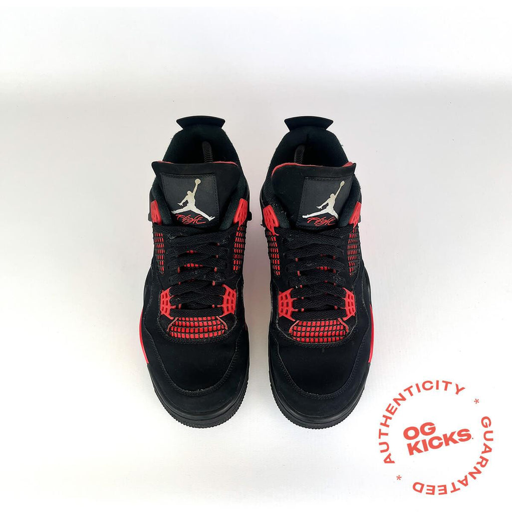 Jordan 4 Retro Red Thunder (No Box) UK7.5