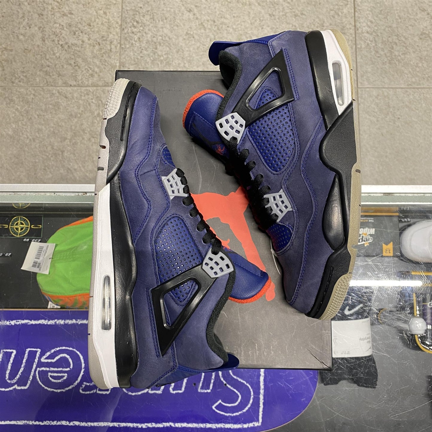 Jordan 4 Retro 'Winterized Loyal Blue' UK9