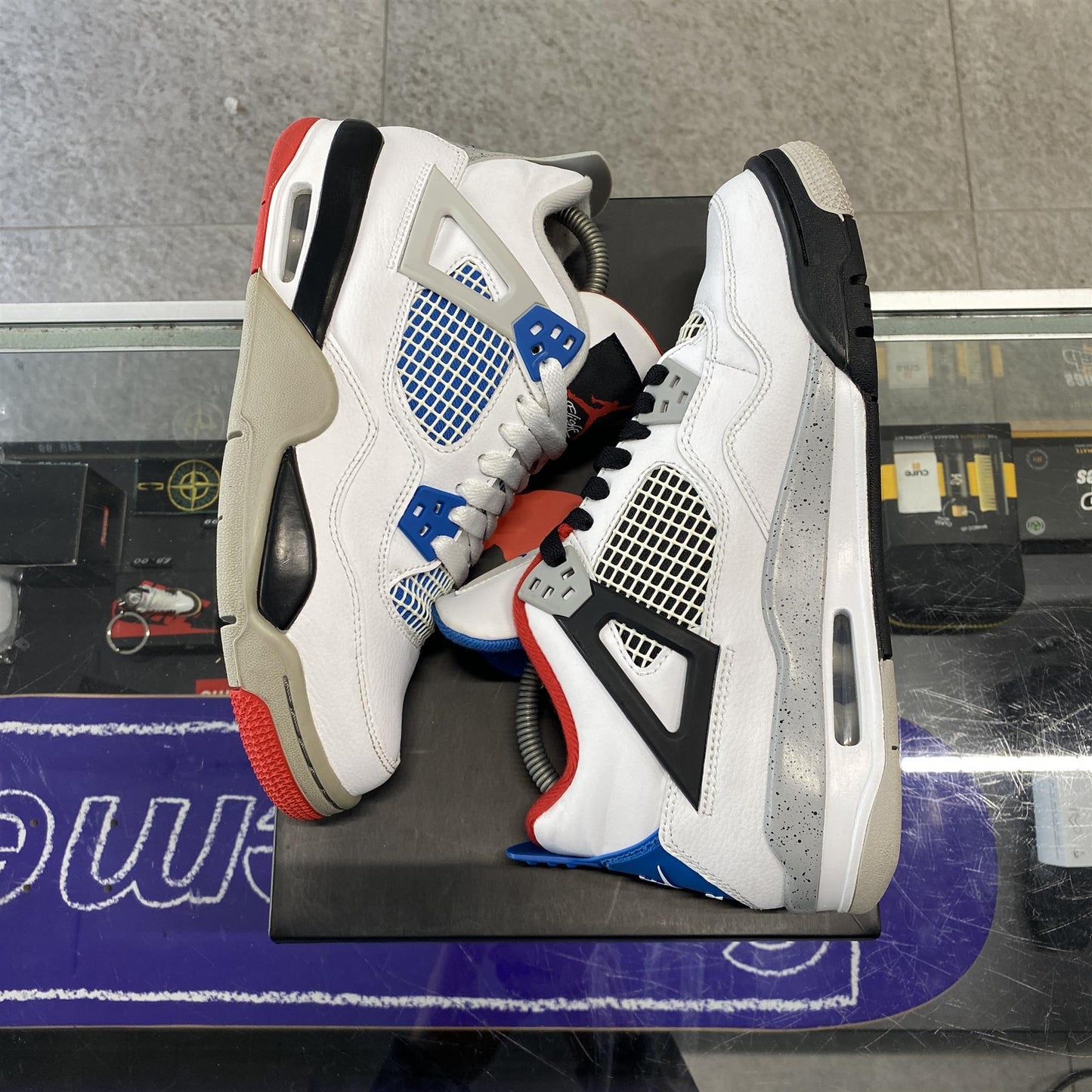 Jordan 4 Retro 'What The' (GS) UK6