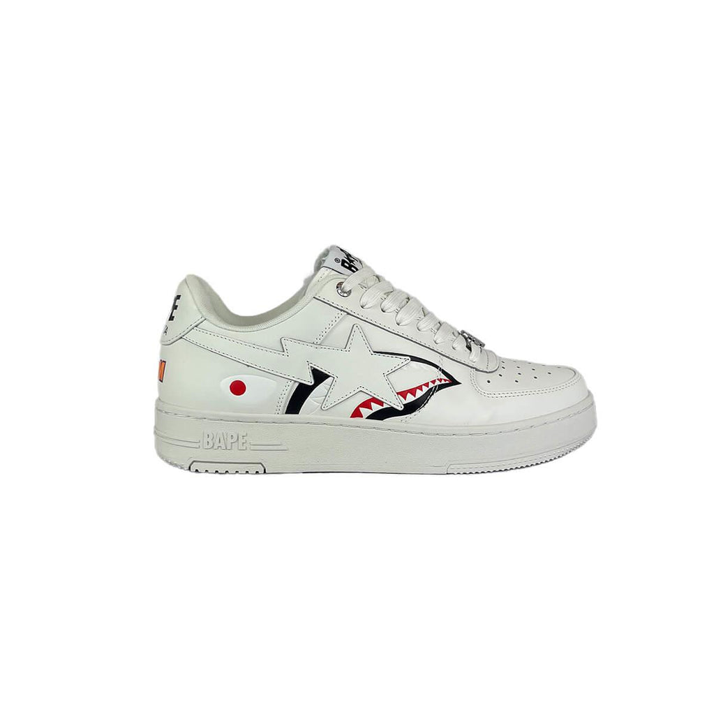 A Bathing Ape Bape Sta Low 'Shark Pack White' UK9