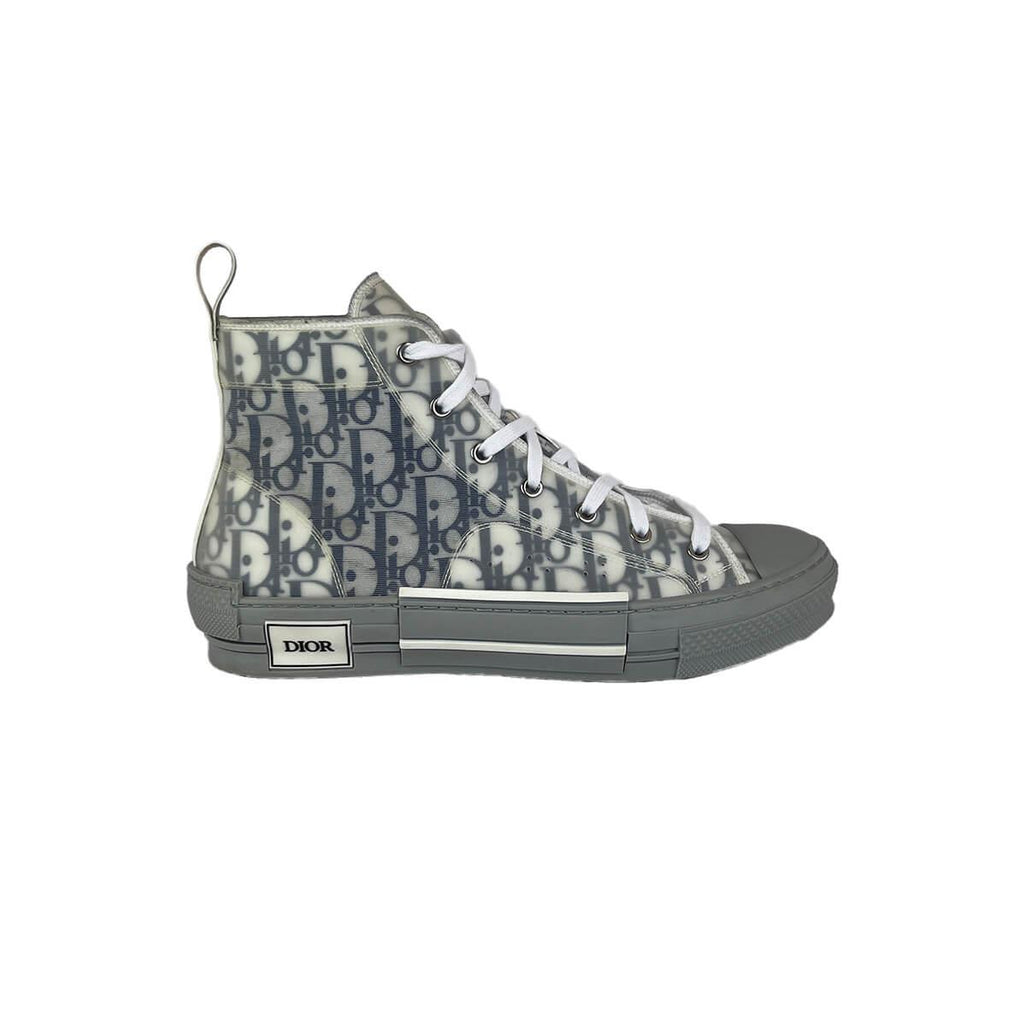 Dior B23 High 'Dior Oblique - Reflective Grey' UK9