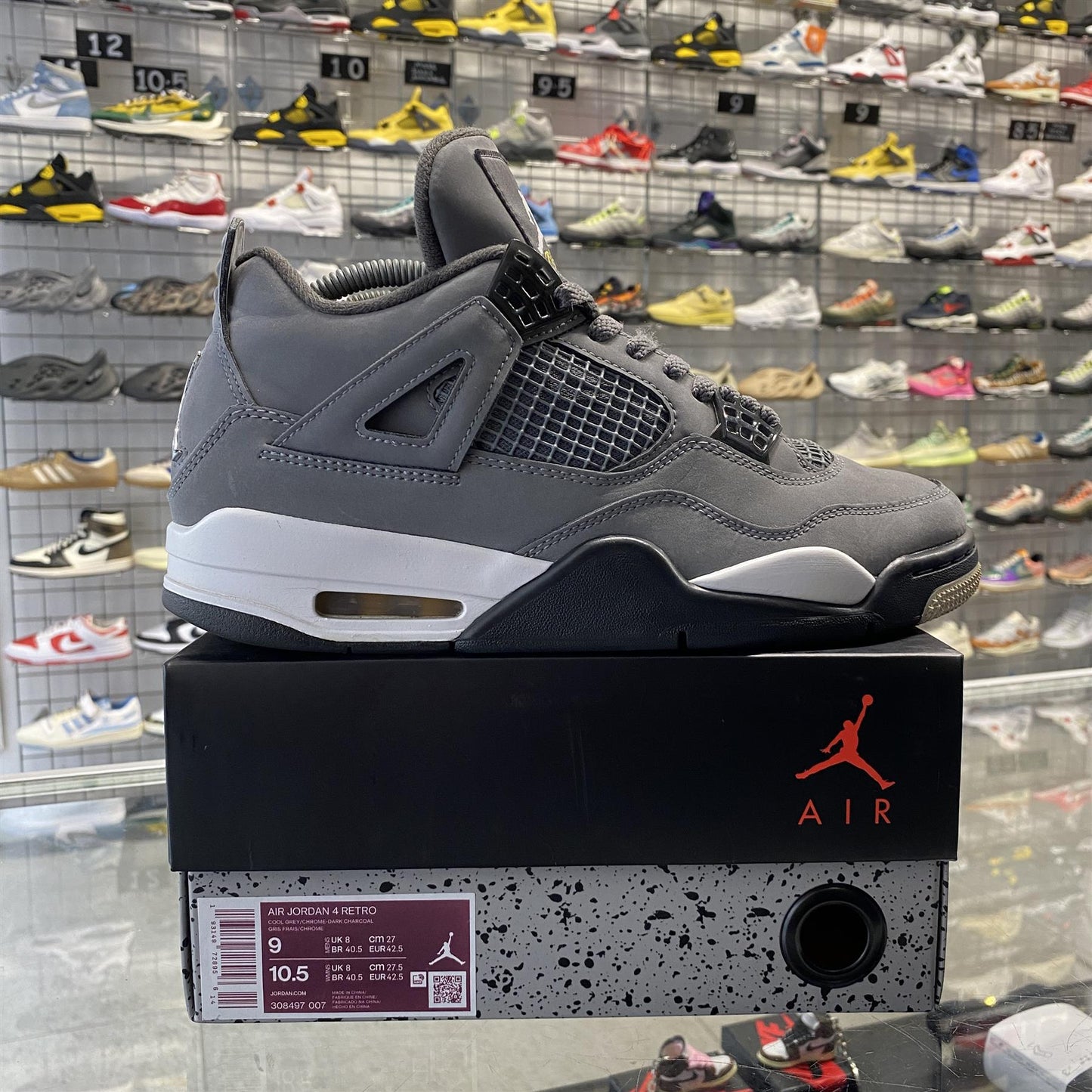 Jordan 4 Retro Cool Grey (2019) UK8