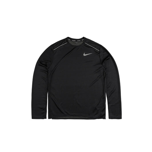 Nike Miler Dri-FIT Running Long-Sleeve T-Shirt Black