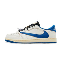 Air Jordan 1 Low x Travis Scott x Fragment Sail Military Blue
