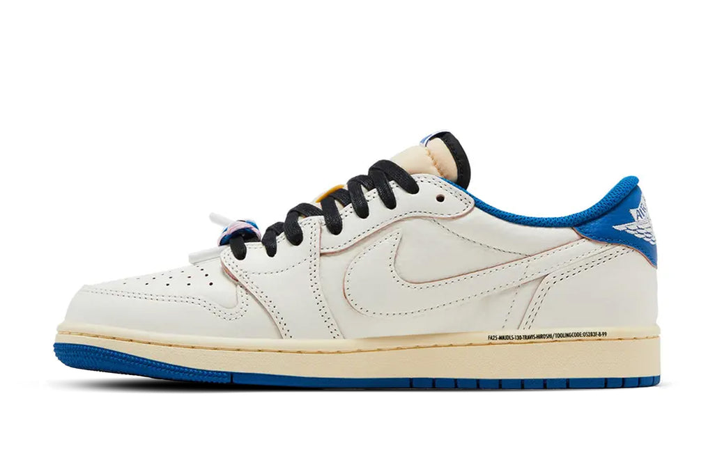 Air Jordan 1 Low x Travis Scott x Fragment Sail Military Blue