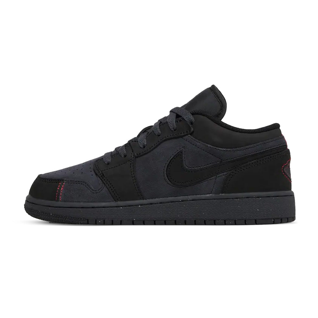 Air Jordan 1 Low SE Craft Dark Smoke Red GS
