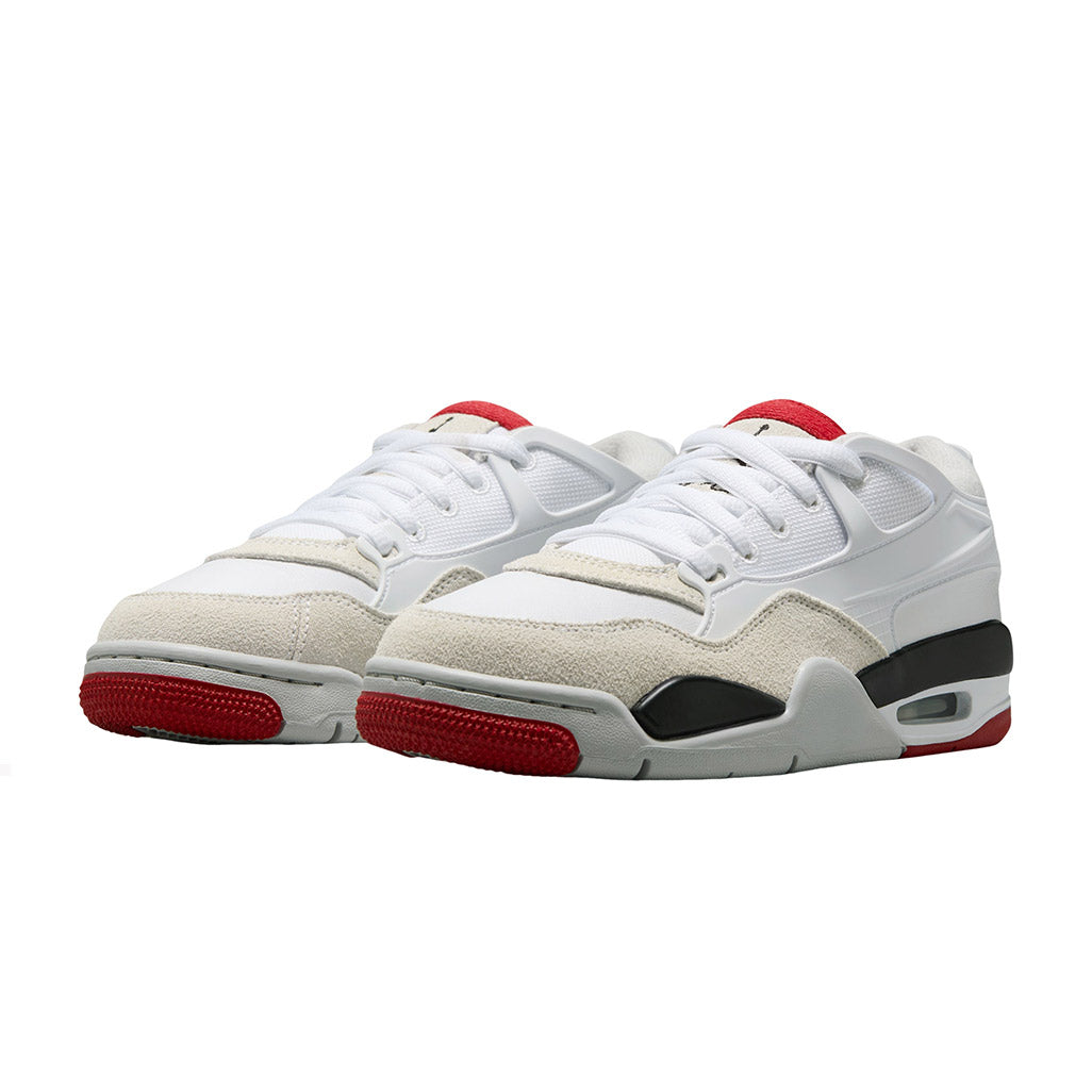 Air Jordan 4 RM White Black Varsity Red GS