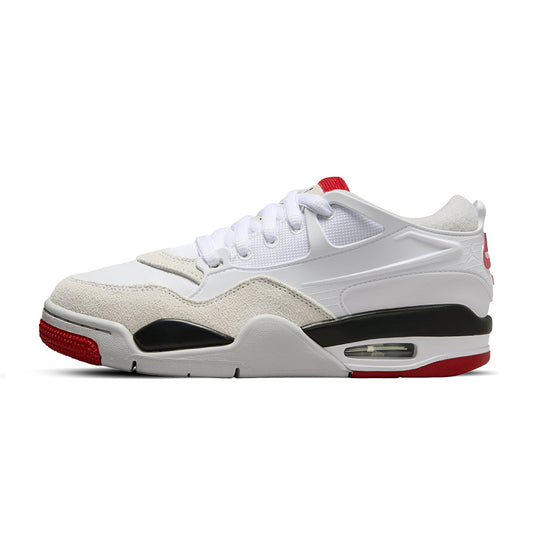 Air Jordan 4 RM White Black Varsity Red GS